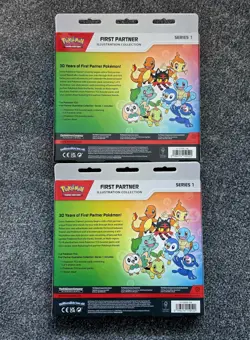 x2 Pokemon TCG First Partner Illustration Collection Series 1 - ✅ NEW SEALED ✅ - Image 2