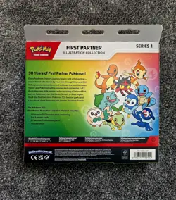x2 Pokemon TCG First Partner Illustration Collection Series 1 - ✅ NEW SEALED ✅ - Image 4