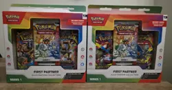 Pokemon First Partner Illustration Collection Series 1 - Sealed and Brand New X2 - Image 1
