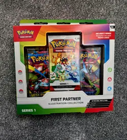 x2 Pokemon TCG First Partner Illustration Collection Series 1 - ✅ NEW SEALED ✅ - Image 3