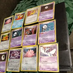 Vintage Pokemon Reverse Holo Stamped lot of 16 Era Unseen Forces - Image 2