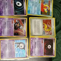 Vintage Pokemon Reverse Holo Stamped lot of 16 Era Unseen Forces - Image 3