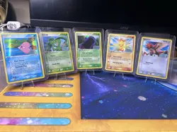 Pokemon TCG Vintage Crystal Guardians Reverse Holo Stamped Lot of 5 NM - Image 1