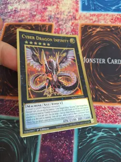 Yu-Gi-Oh! Cyber Dragon Infinity MAGO-EN033 Premium Gold Rare 1st Edition NM - Image 2