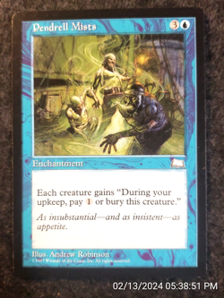 Pendrell Mists Weatherlight NEVER PLAYED Rare MAGIC THE GATHERING CARD (DS3D1D6) - Image 1