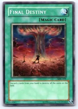 Final Destiny MRL-035 Magic Ruler Yu-Gi-Oh MP - Image 1