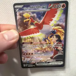 Ethan's Ho-Oh ex 230/182 Sv10: Destined Rivals Holo. Pk001805 - Image 1