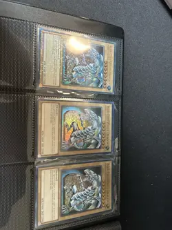 Konami Yu-Gi-Oh! 25th Quarter Century Binder Lot Foil Blue-Eyes, Exodia & More - Image 4