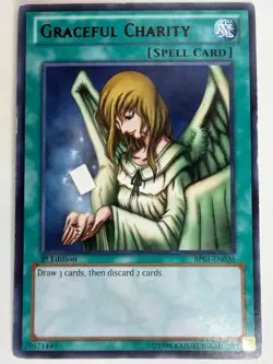 Graceful Charity - BP01-EN036 - Black Rare - 1st Edition - Image 1