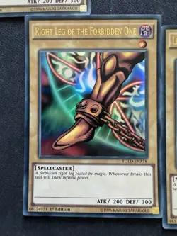 Yu-Gi-Oh Exodia Set YGLD-ENA17 Ultra Rare 1st Edition Near Mint - Image 2
