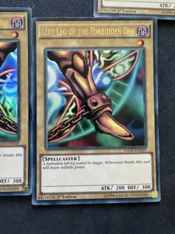 Yu-Gi-Oh Exodia Set YGLD-ENA17 Ultra Rare 1st Edition Near Mint - Image 3