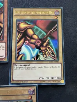 Yu-Gi-Oh Exodia Set YGLD-ENA17 Ultra Rare 1st Edition Near Mint - Image 4