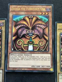 Yu-Gi-Oh Exodia Set YGLD-ENA17 Ultra Rare 1st Edition Near Mint - Image 5