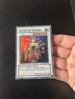 Yu-Gi-Oh Queen of Thorns Card CSOC-EN042 1st Ed Super Rare NM - Image 3