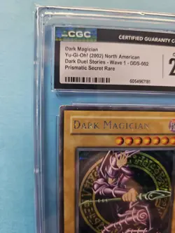 Yu-Gi-Oh Dark Magician Dark Duel Stories Promo DDS-002 CGC 2.5 - Image 2