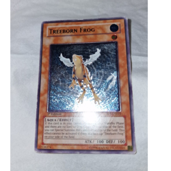 Konami Yu-Gi-Oh! Treeborn Frog SOI-EN025 Shadow of Infinity 1st Ed UR Foil - Image 1