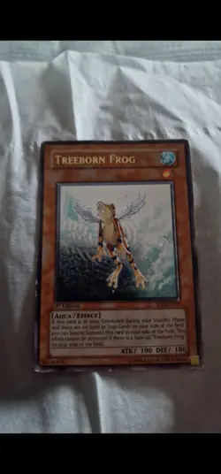 Konami Yu-Gi-Oh! Treeborn Frog SOI-EN025 Shadow of Infinity 1st Ed UR Foil - Image 3