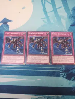 King's Resonance BLZD-EN071 PLAYSET Yu-Gi-Oh 1st Edition - Image 1