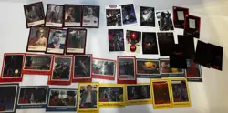 Yu Me Stranger Things Trading Card Lot w/ Art Card, Scratch-Off, cast pictures - Image 2