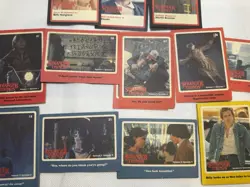 Yu Me Stranger Things Trading Card Lot w/ Art Card, Scratch-Off, cast pictures - Image 4