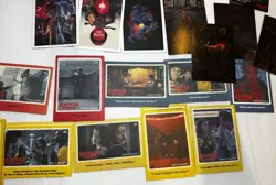 Yu Me Stranger Things Trading Card Lot w/ Art Card, Scratch-Off, cast pictures - Image 5