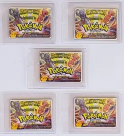 POKEMON - (5) LENTICULAR / FULL MOTION - PROMOTIONAL CARD SET - NUMBERED 1 - 5 - Image 2