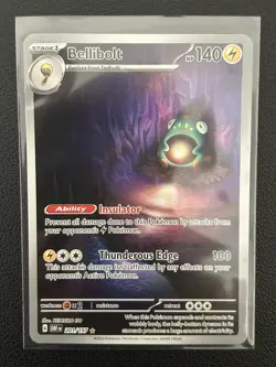 Bellibolt 201/197 Sv03: Obsidian Flames Holo Pokemon TCG Card - Image 1