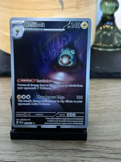 Bellibolt 201/197 Sv03: Obsidian Flames Holo Pokemon TCG Card - Image 1