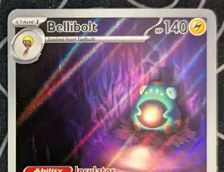 Pokemon TCG Bellibolt Sv03: Obsidian Flames 201/197 Illustration Rare Near Mint - Image 2