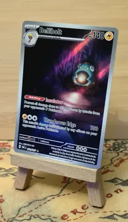 Pokemon TCG Bellibolt Sv03: Obsidian Flames Holo Illustration Rare Card 201/197 - Image 2