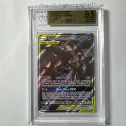 Pokemon TCG Umbreon & Darkrai Tag Team GX SM241 Sun & Moon Holo BGS 9.5 - Image 1