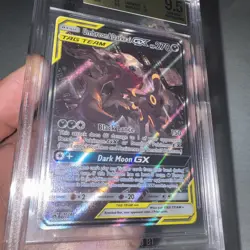 Pokemon TCG Umbreon & Darkrai Tag Team GX SM241 Sun & Moon Holo BGS 9.5 - Image 4