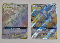 Pokemon TCG Moltres & Zapdos & Articuno GX 66/68 & 69/68 HF TAG TEAM MINT - Image 1