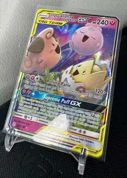 Pokemon TCG Togepi Cleffa Igglybuff GX Tag Team 143/236 Cosmic Eclipse - Image 1