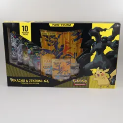 Pokemon TCG Tag Team Pikachu & Zekrom GX Premium Collection Box - NEW SEALED - Image 1