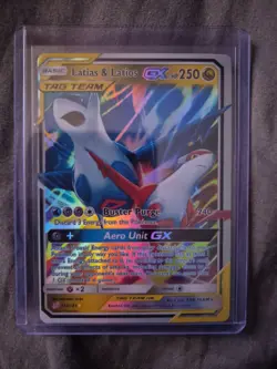 Pokemon TCG Latias & Latios GX Tag Team Full Art Card 113/181 - Image 1