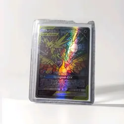 Pokemon TCG Holo Ultra Rare Tag Team GX Moltres & Zapdos & Articuno SM210 - Image 1
