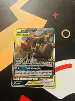 Pokemon TCG Umbreon & Darkrai Tag Team GX 125/236 Holo Ultra Rare - Image 1