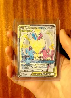 DIY Hand Drawn Pokemon TCG Latias & Latios GX #170 Tag Team - Image 1