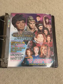 The Women Of Star Trek in Motion Master Set - Sound Cards and Autos - Image 2