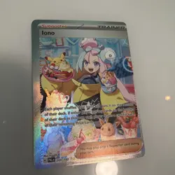 Iono 269/193 MISCUT Pokemon Paldea Evolved Special Illustration Rare Card NM - Image 2