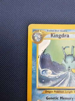 🐉 Pokemon TCG Kingdra 19/64 Neo Revelation Rare WOTC Vintage Heavily Played 🐉 - Image 2