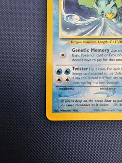 🐉 Pokemon TCG Kingdra 19/64 Neo Revelation Rare WOTC Vintage Heavily Played 🐉 - Image 5