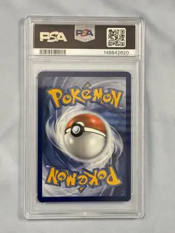 Pokemon Bulbasaur 166/165 Illustration Rare Holo SV 151 EN PSA 8 (2023) - Image 2