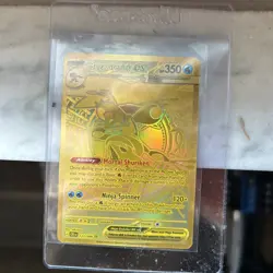 Pokemon Chaos Rising Mega Greninja ex Mega Hyper Rare Gold 122/086 PACK FRESH - Image 1