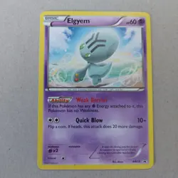 Elgyem BW55 Rare Promo Pokemon Card Black and White 2012 - Image 1