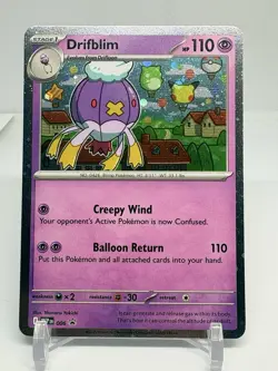 Pokemon Drifblim MEP EN 006 Cosmos Holo Promo Near Mint #1 - Image 1