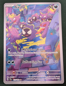 Pokemon TCG Gastly 177/162 Temporal Forces Illustration Rare Pack Fresh - Image 1