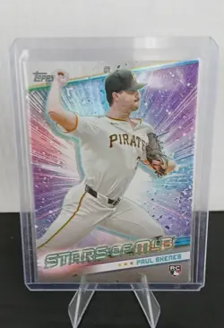 2024 Topps Update Series - Stars of Mlb Paul Skenes #SMLB-64 (RC) - Image 1
