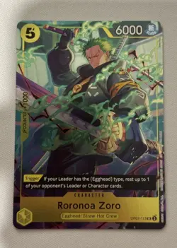 Roronoa Zoro OP07-113 One Piece Day Dallas 2025 One Piece Promotion Cards OP-PR - Image 1